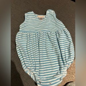 Beaufort Bonnet Bartlett Bubble, Brookline Blue Stripe Terrycloth